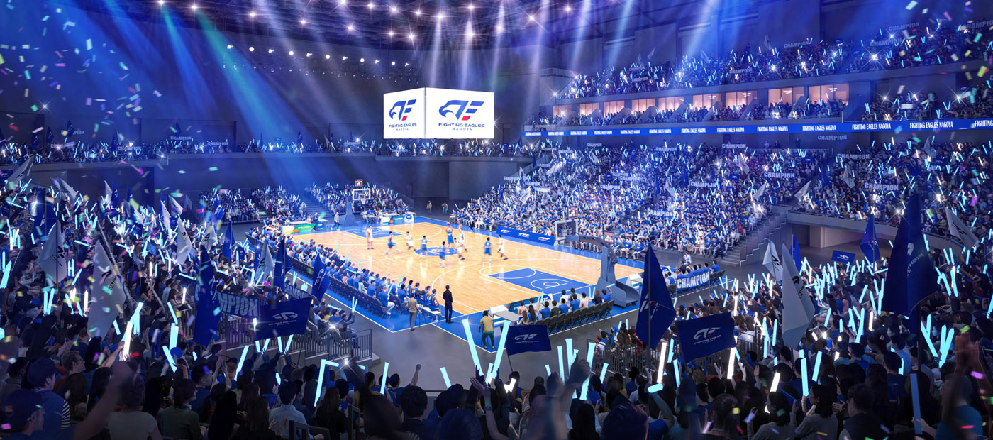 バスケットボール試合開催時イメージ