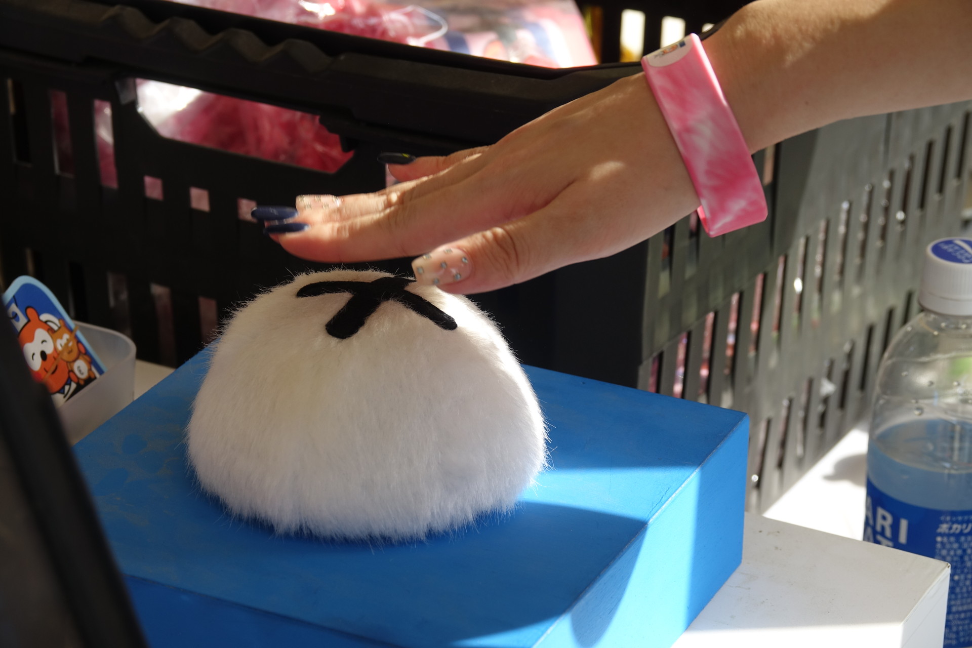 Pontaくんのおへそにタッチするゲームもある