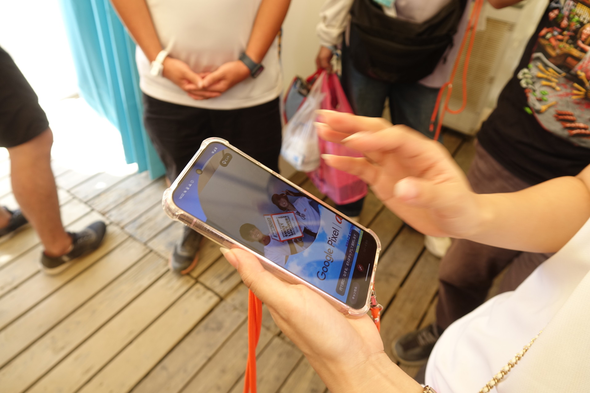 Pixelの編集マジックを体験できるフォトブース