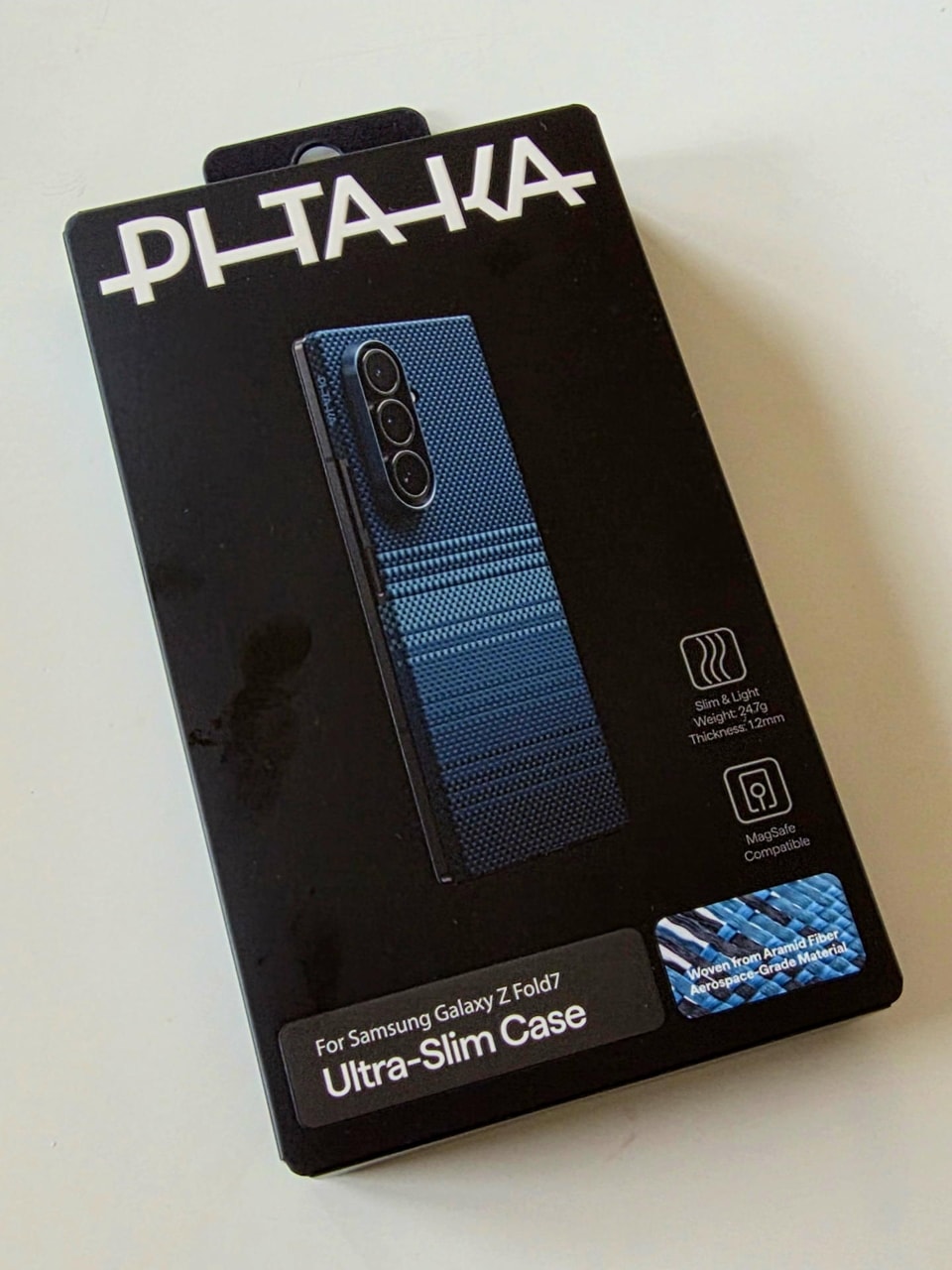 Galaxy Care＋PITAKA Ultra-Slim Case for Galaxy Z Fold7にした理由