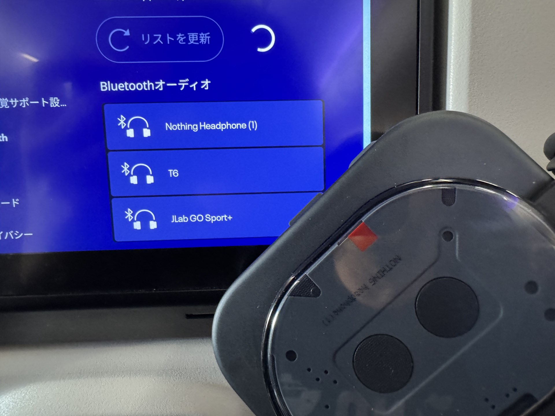 Nothing Headphone(1)を直接ペアリング