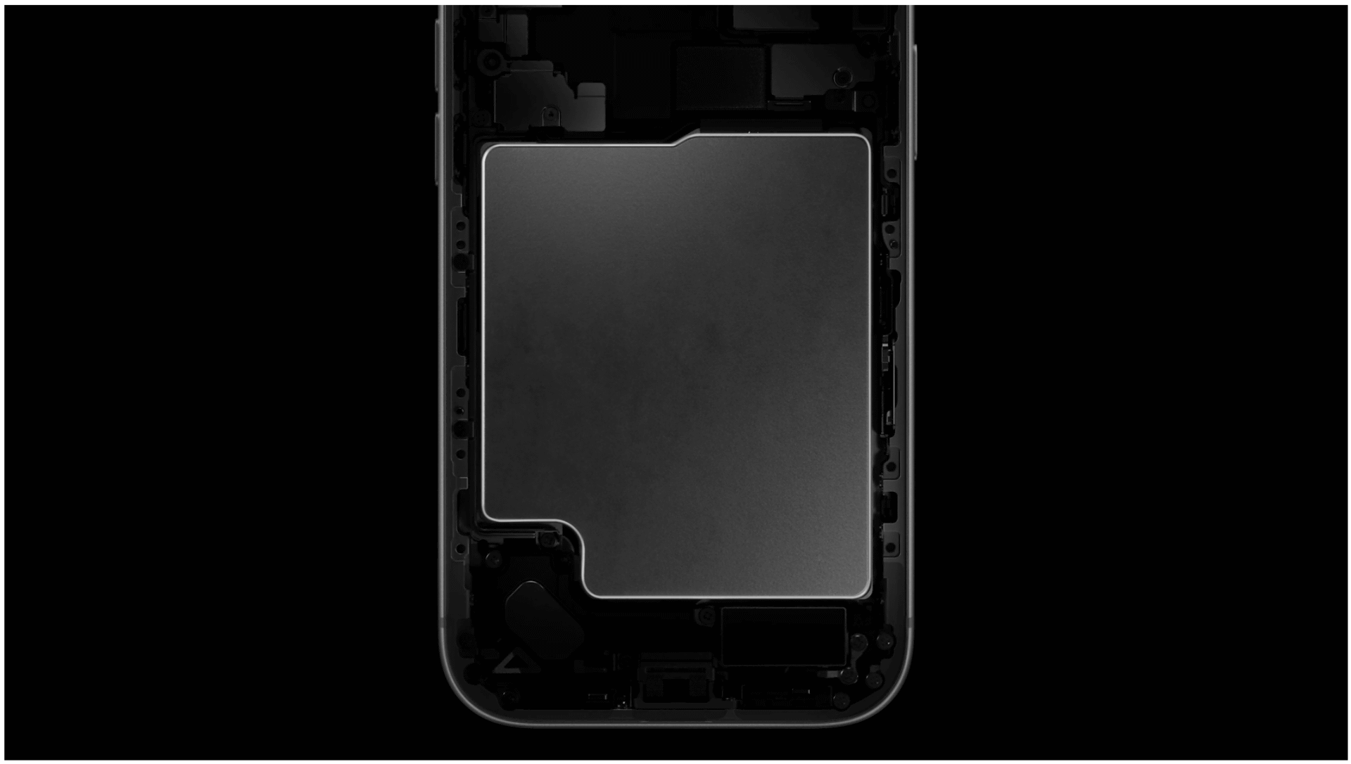 物理SIMスロットを廃止しバッテリー容量を大型化