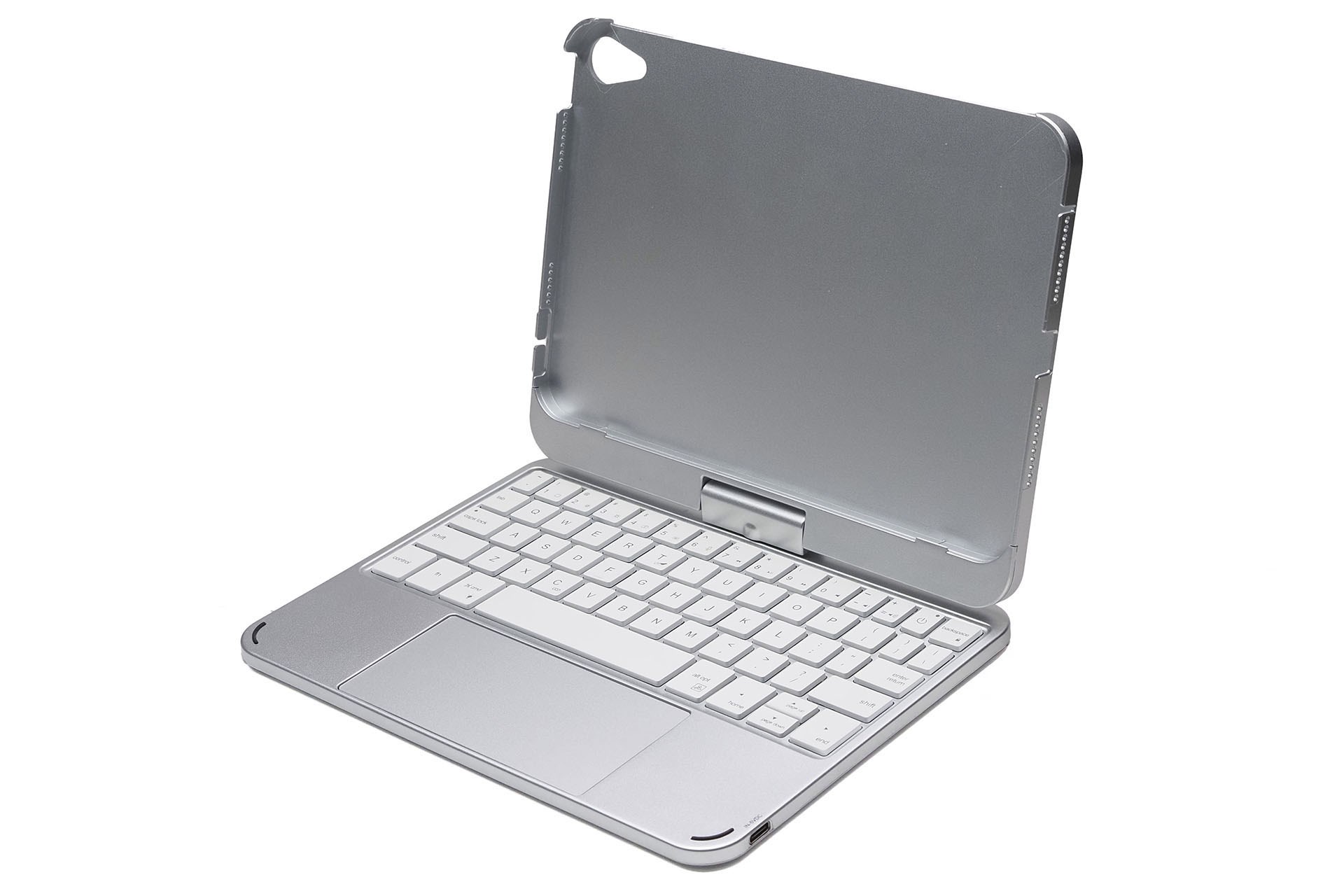 iPad mini用のカバー・キーボード。HENGHUIブランド品で、Amazonで5999円だった。Apple純正としてはこういうカバー・キーボードは発売されていない。