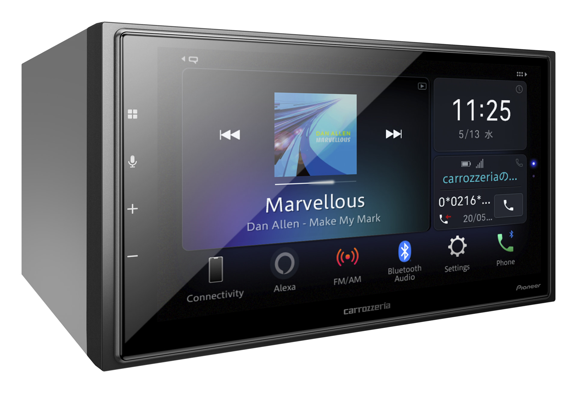 DMH-SZ700。ハイレゾ音源再生などに対応する