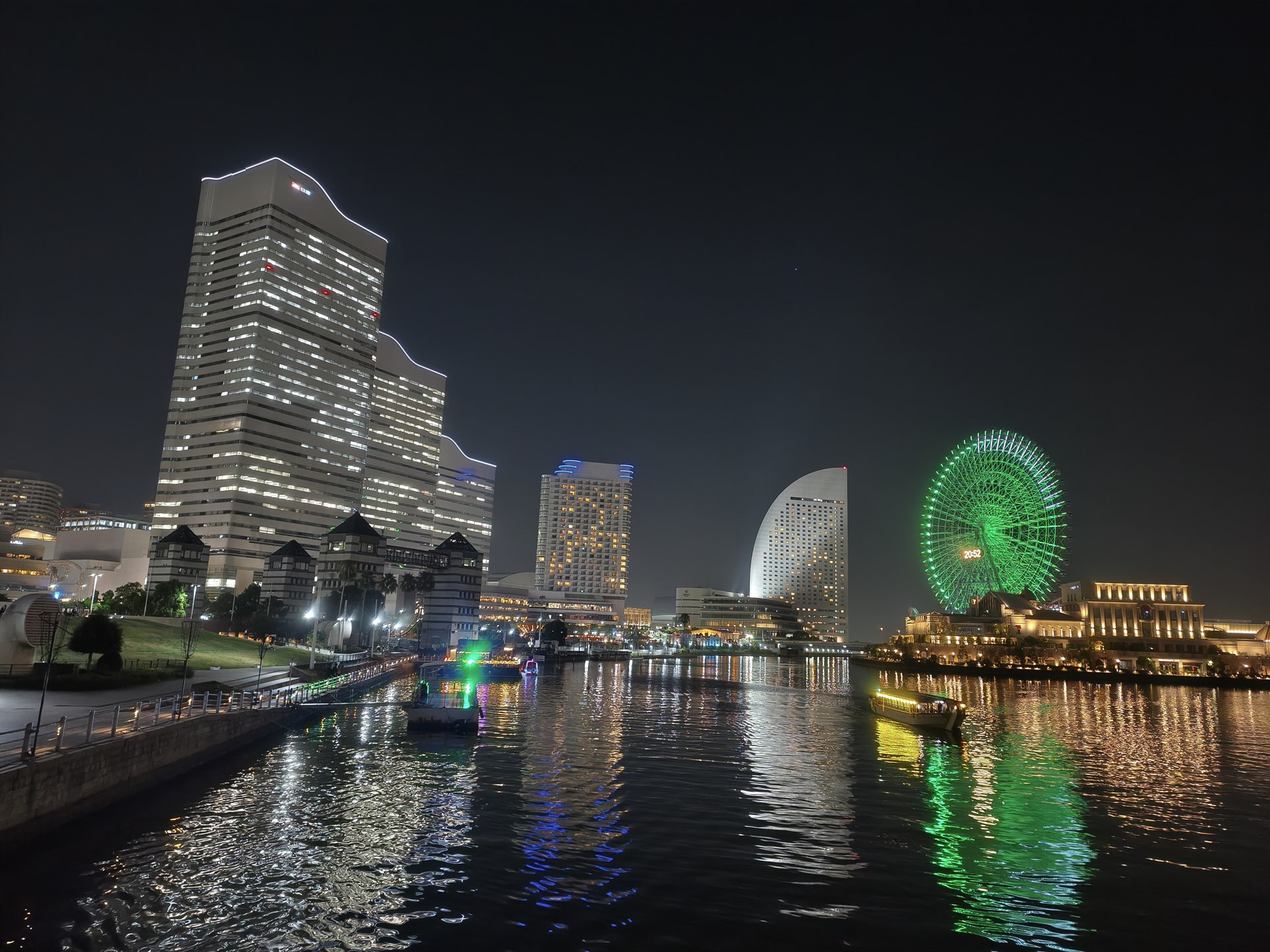 夜景モードで撮影