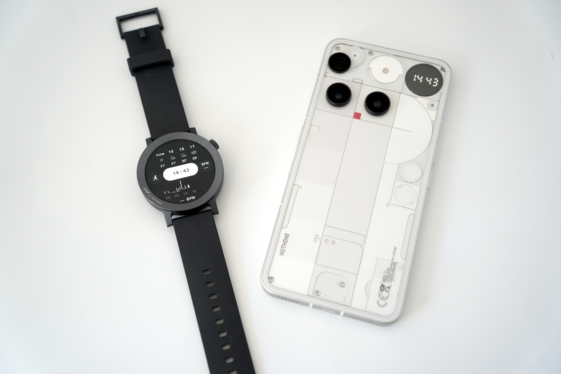 Nothing Phone（3）とも接続させてみた