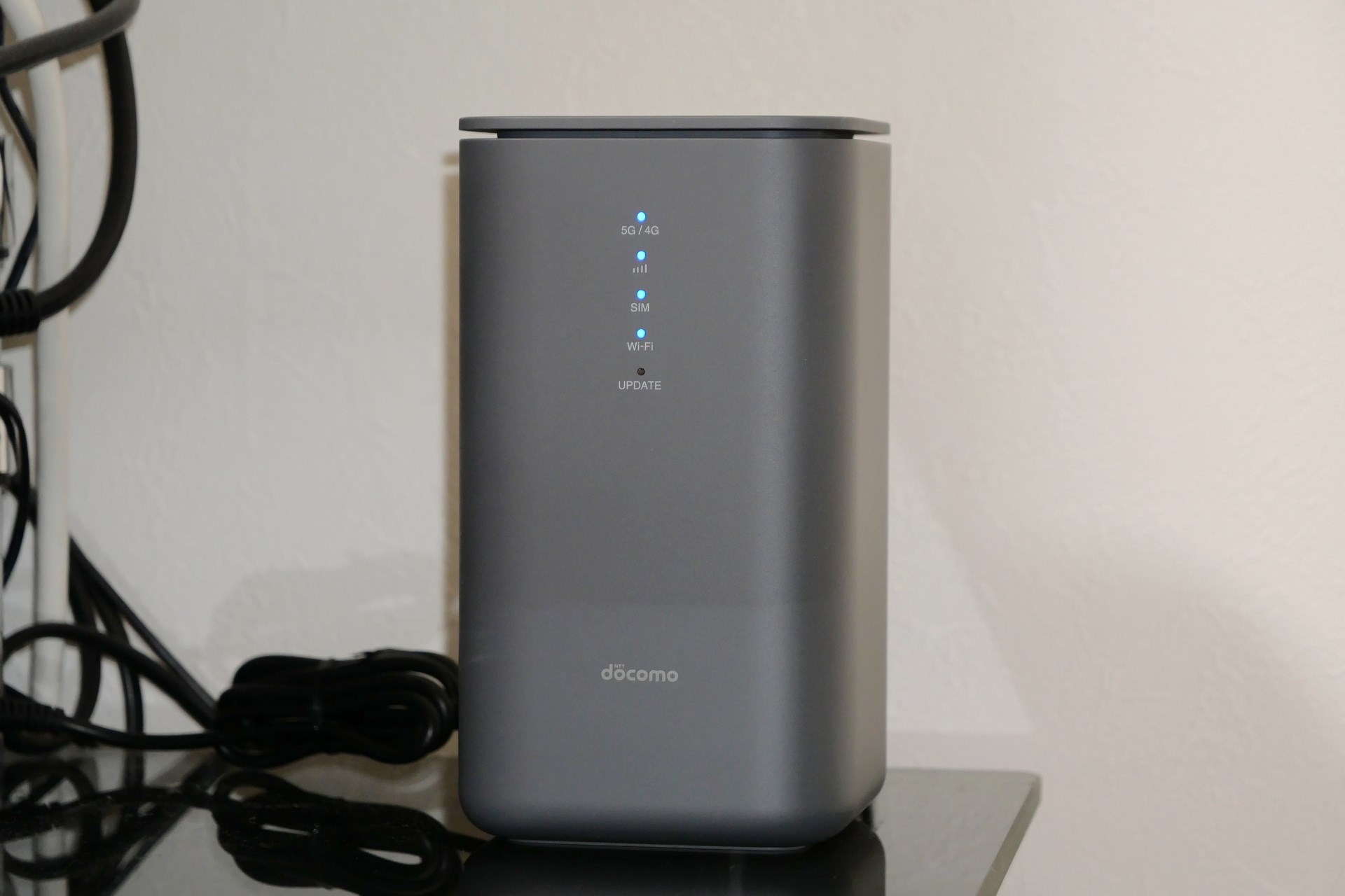 香川の家で利用しているhome 5G HR02。2024年4月に購入したものだ