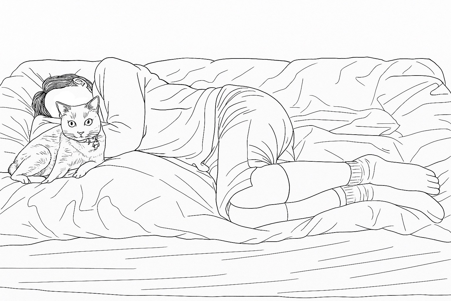 ChatGPTの出力結果。トレースを通り越して塗り絵の下描きくらいになってるかも。こちらも大したモンだ。