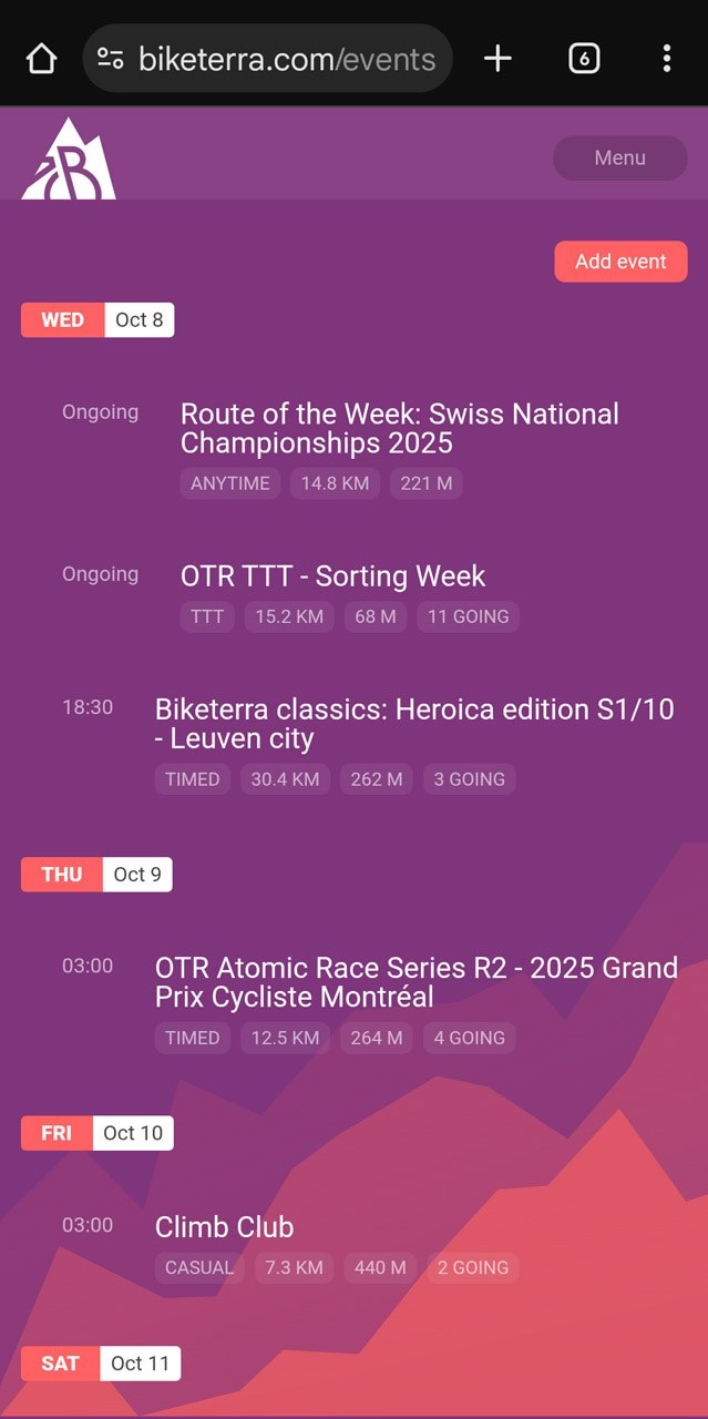 スマホブラウザでバーチャルサイクリングできる「Biketerra」を試してみた - ケータイ Watch