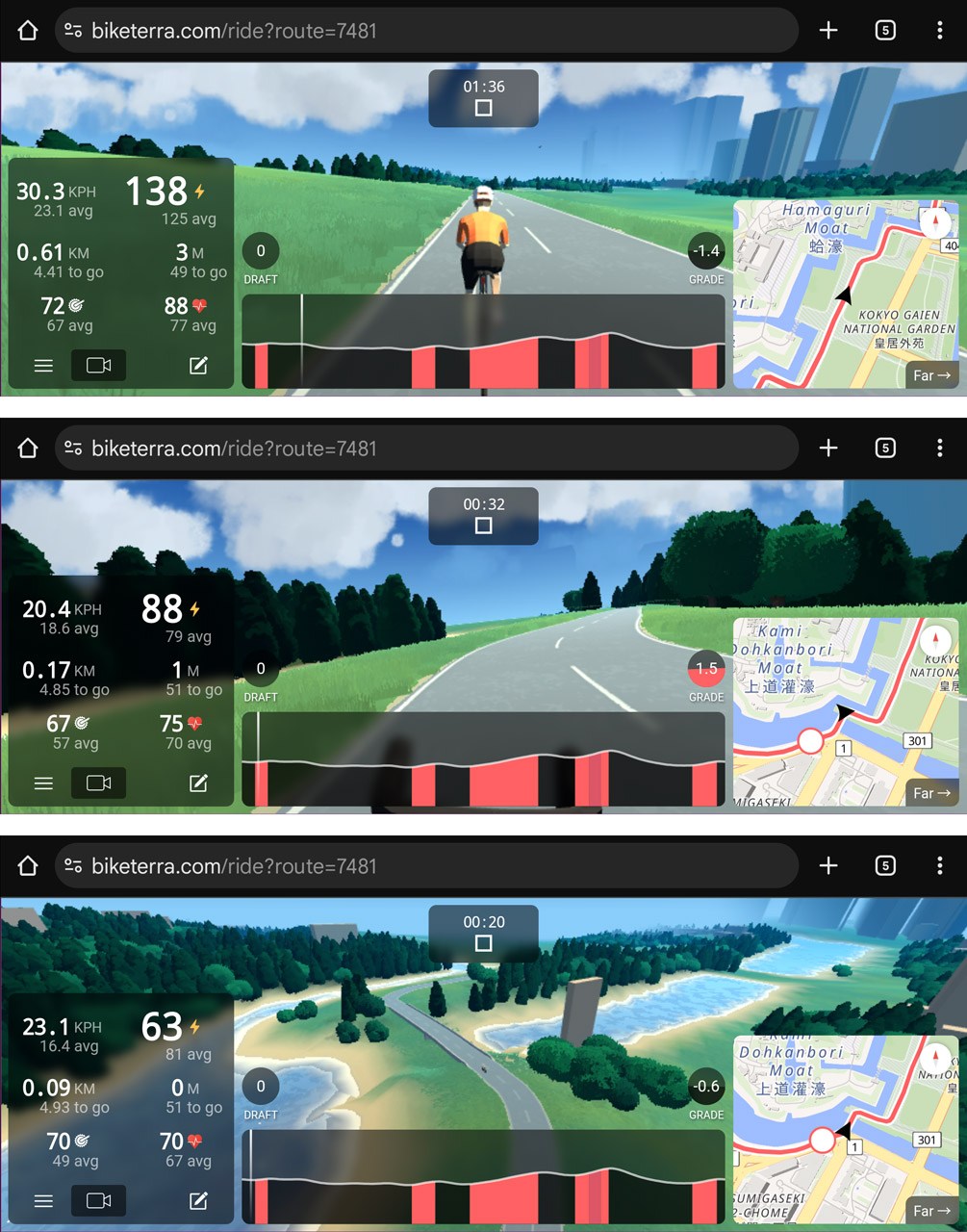 視点は複数から選択可能