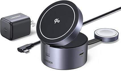 MagFlow Qi2 ワイヤレス充電器 3in1