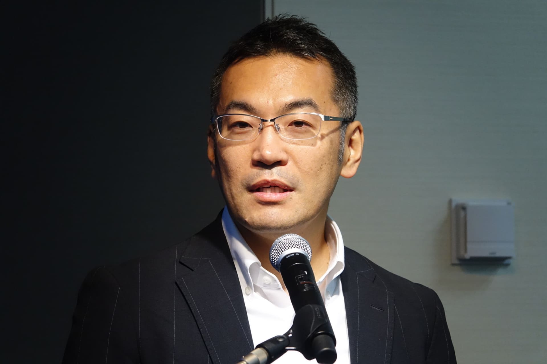 KDDIスマートドローン代表取締役社長の博野雅文氏