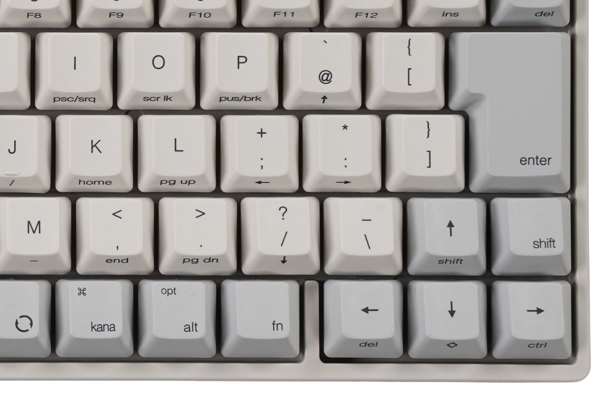 Classic Type-Sの日本語配列版。独立した矢印キーがある。