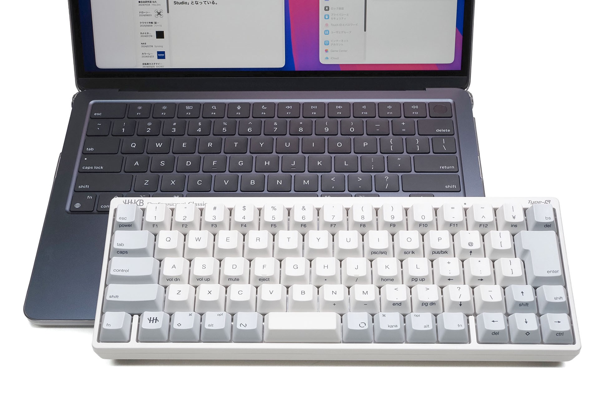 M3 MacBook Air 13インチにClassic Type-Sは乗るのかニャ？　キーボードブリッジは必要？