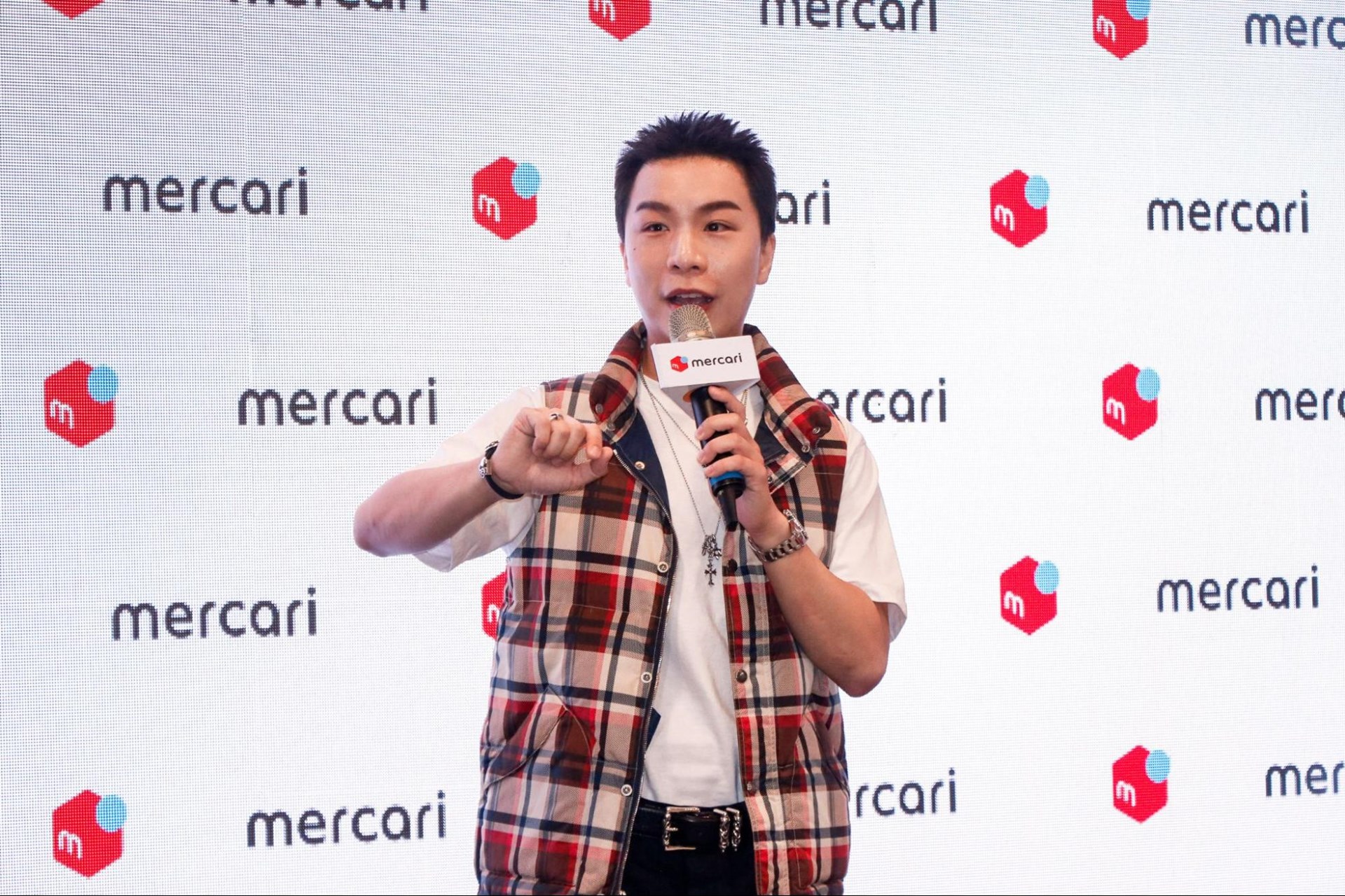 タレントの派翠克（Patrick Liu）