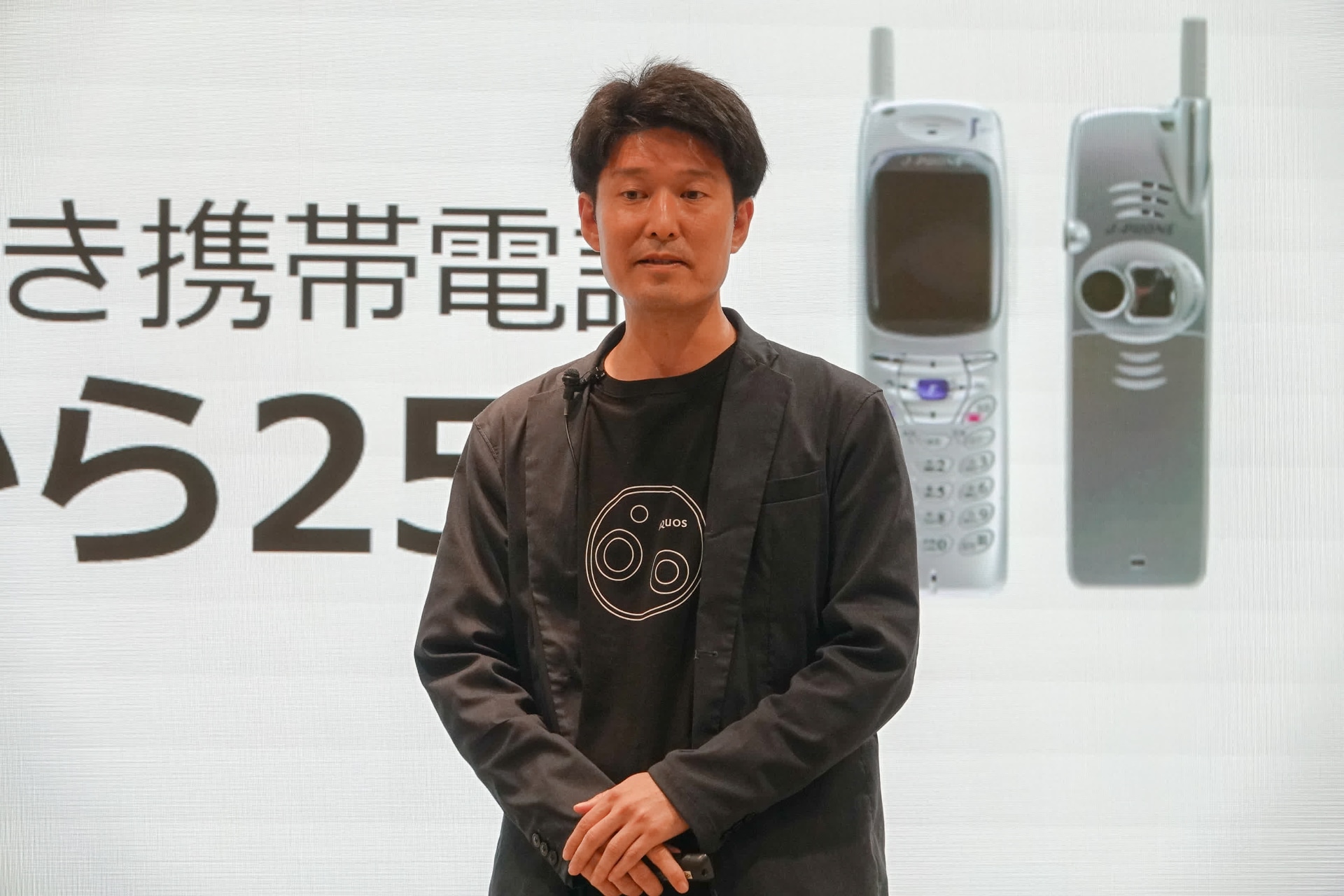 通信事業本部長 中江優晃氏