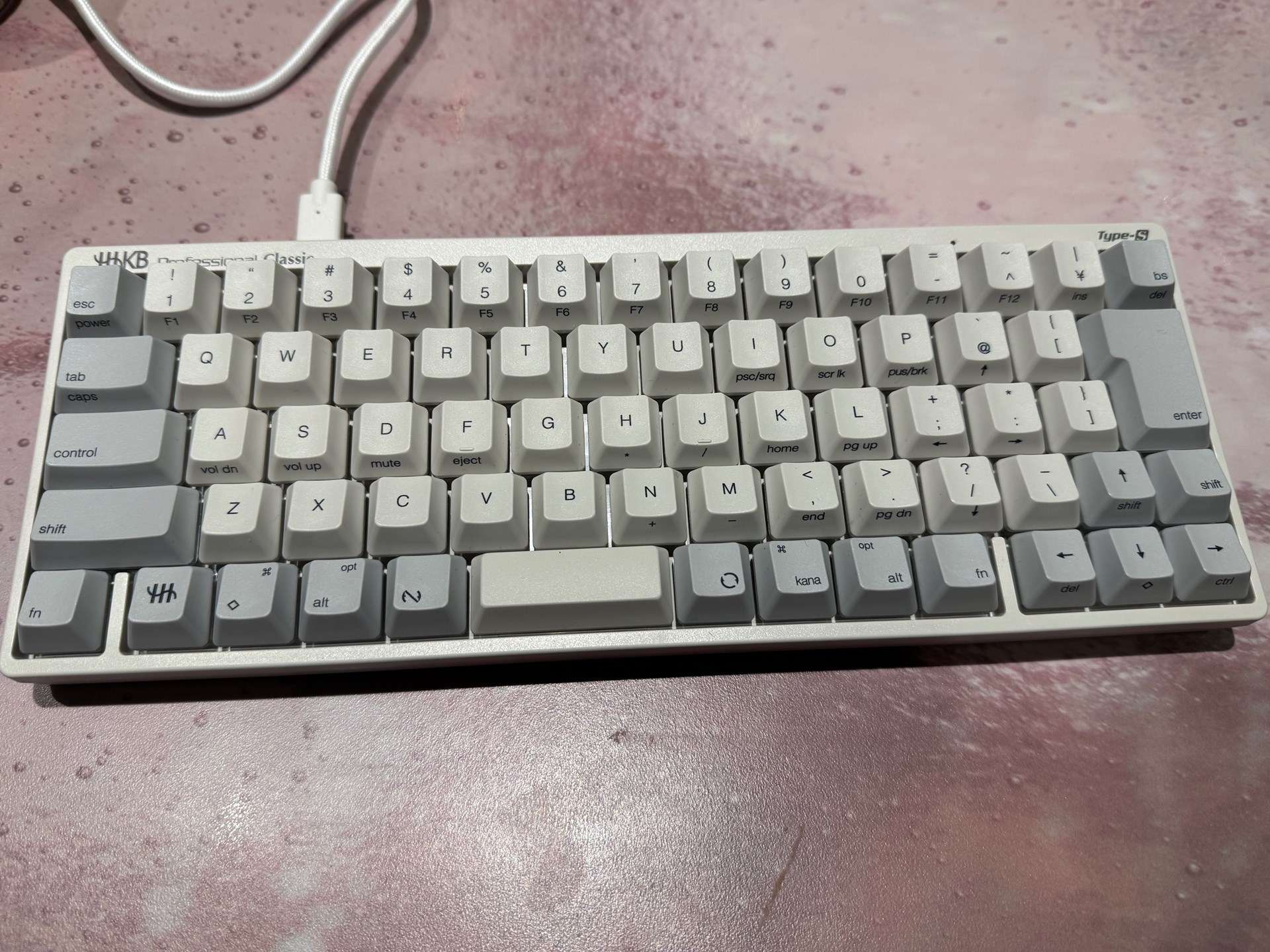 新たに発売された「HHKB Professional Classic Type-S」をテスト