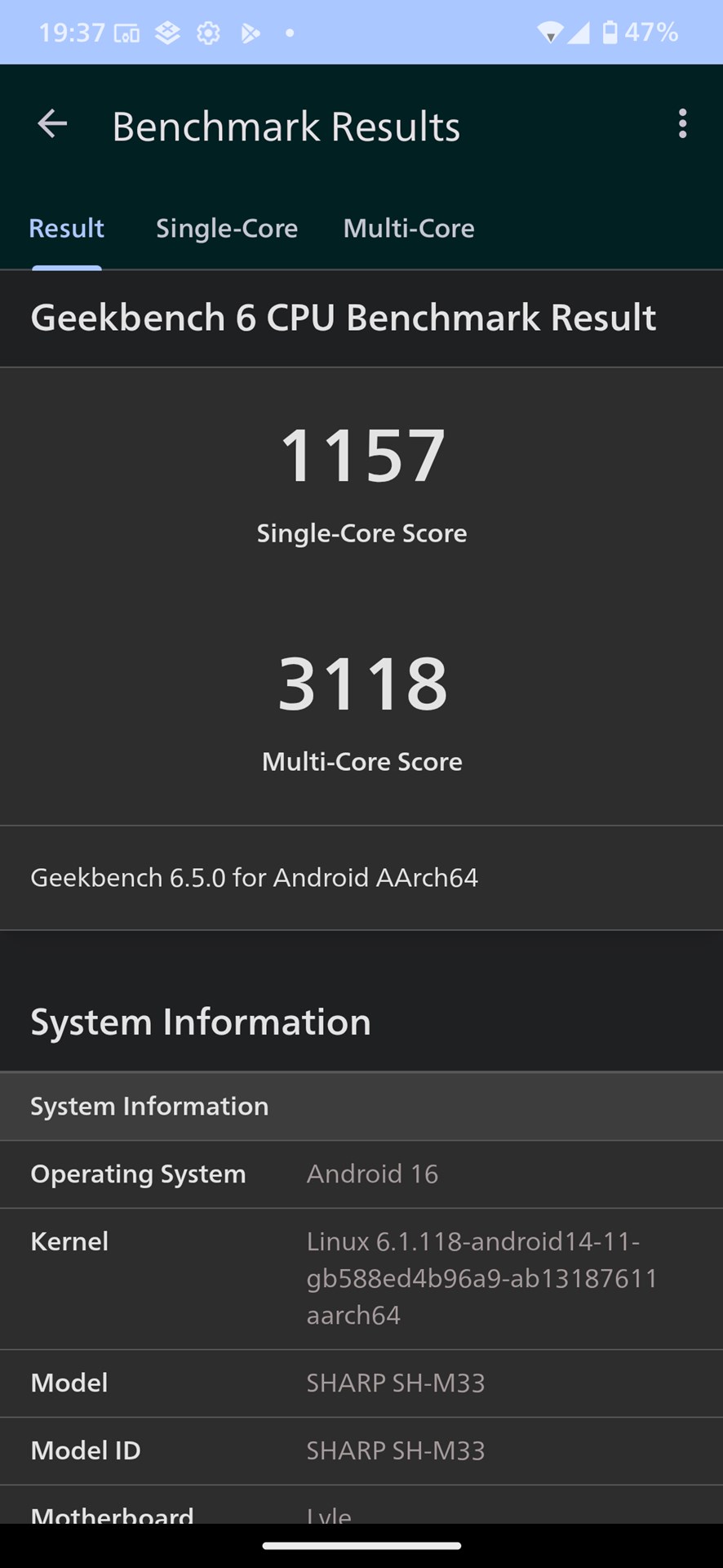 Geekbench 6で測定したCPU、GPUのスコア。特にCPUのシングルコアや、GPUの処理能力が大きく向上している