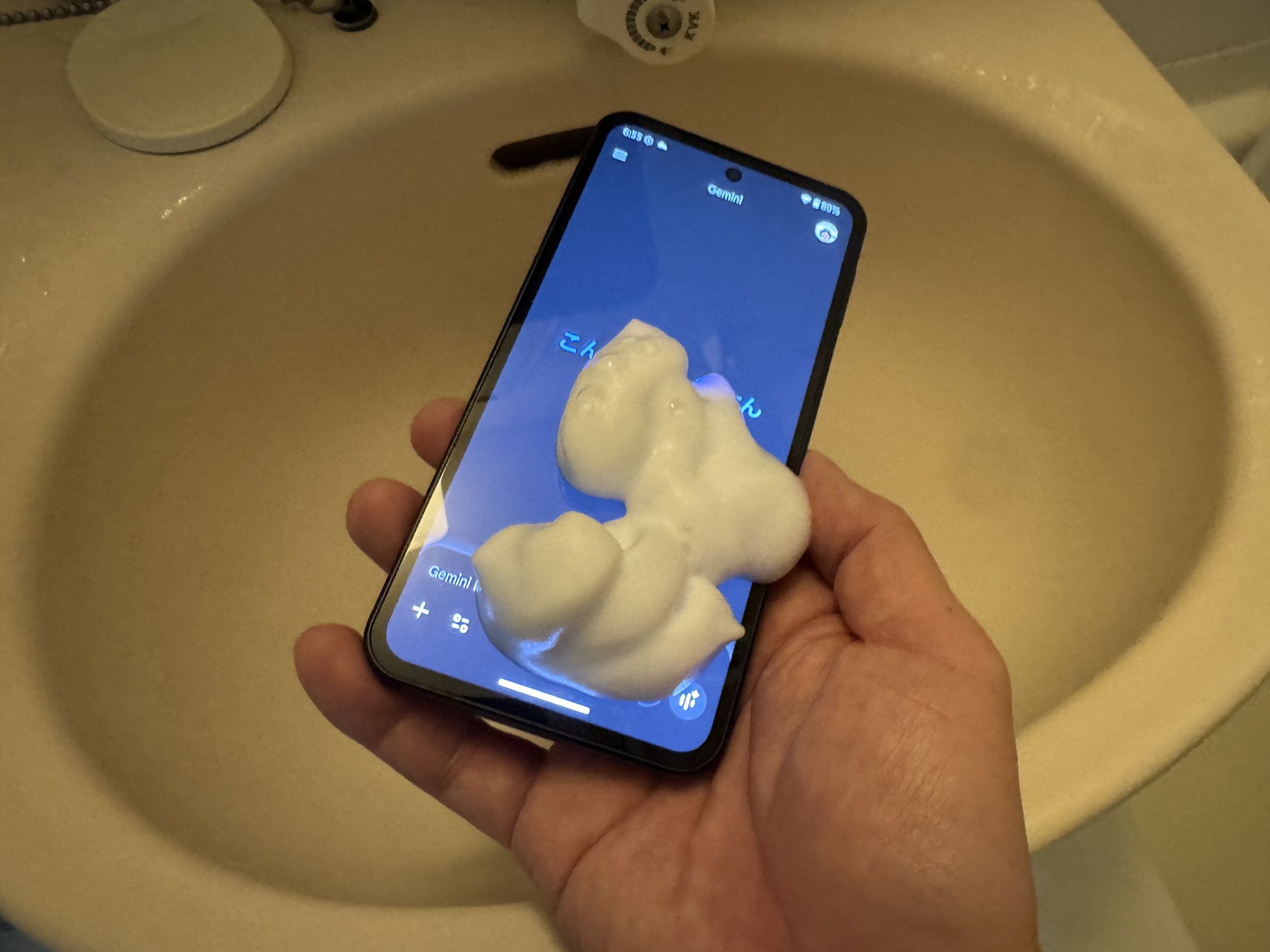 ハンドソープでの丸洗いに対応