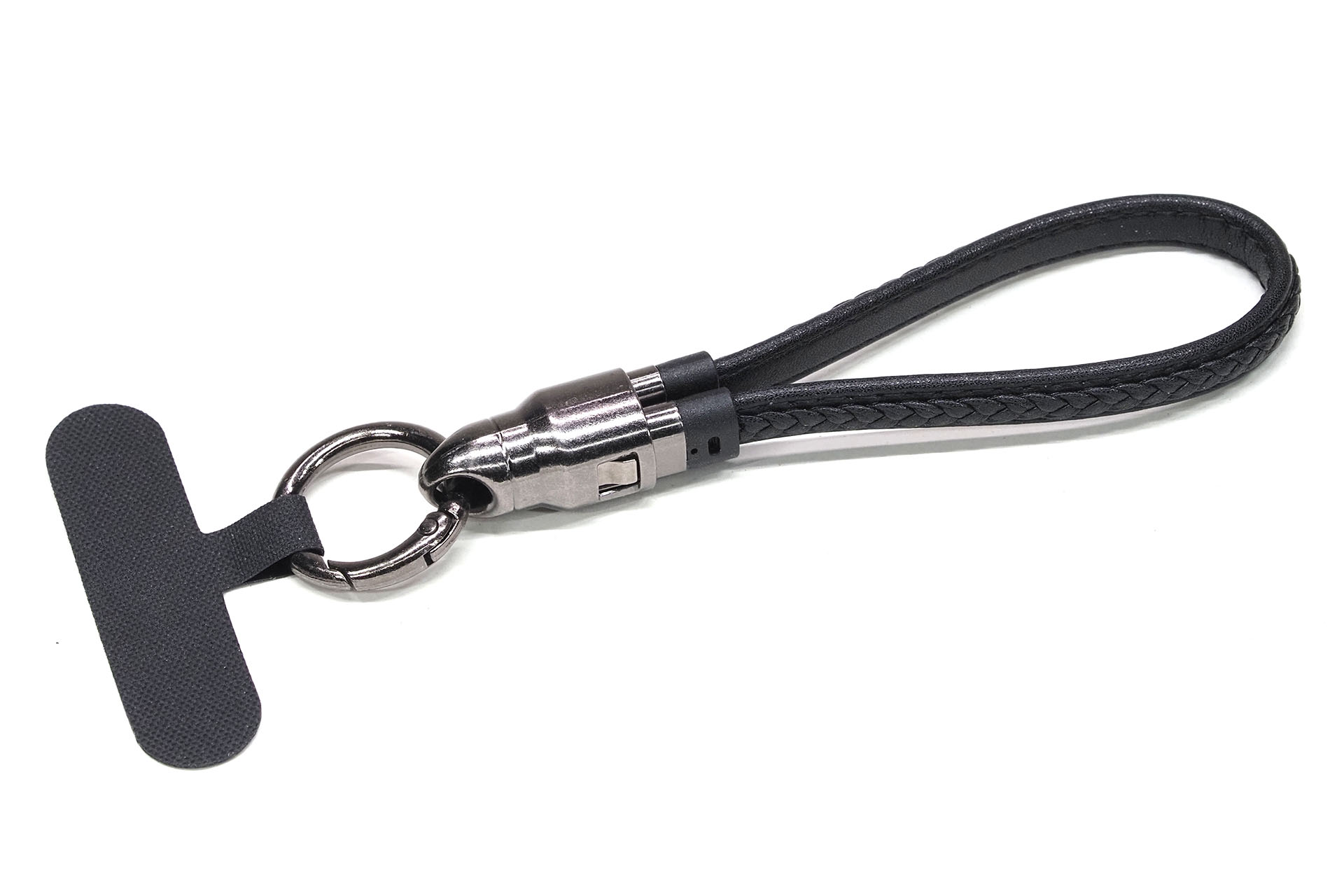 GLOWZENブランドの製品（<a href="https://www.amazon.co.jp/dp/B0F24CYLN4" class="strong bn" target="_blank">https://www.amazon.co.jp/dp/B0F24CYLN4</a>）で、税込価格は999円。充電専用のケーブルを備えたストラップで、上記サンワダイレクト購入品とほとんど同じという製品だった