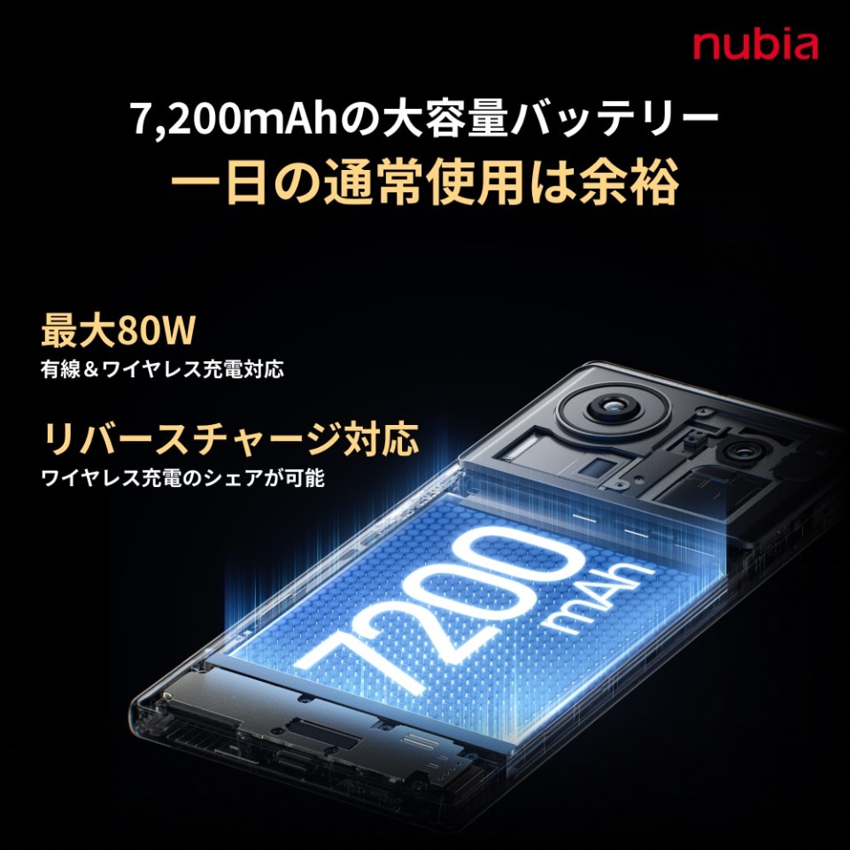 nubiaからフラッグシップスマホ「nubia Z80 Ultra」、12月5日発売