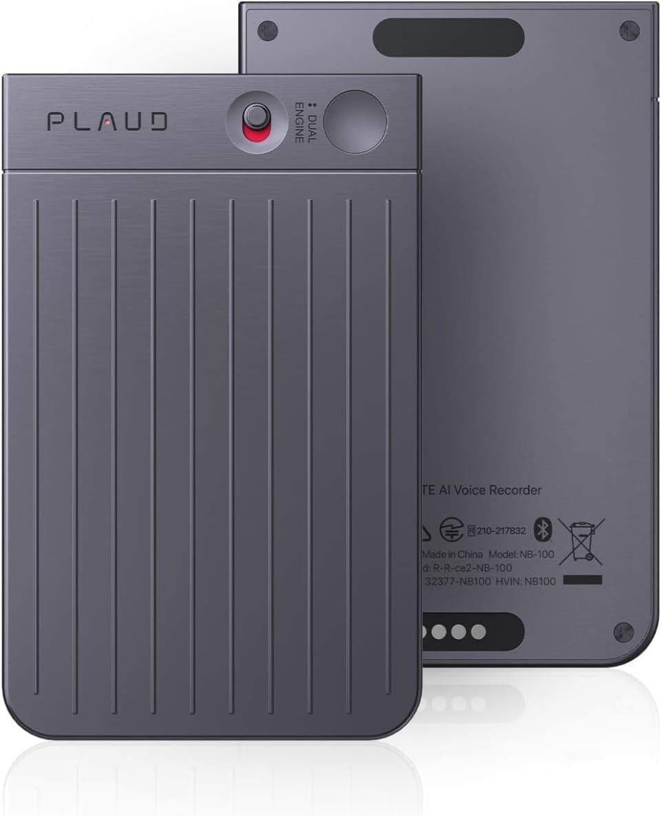 ブラックフライデーでAIボイスレコーダー「Plaud Note」20％オフ 文字