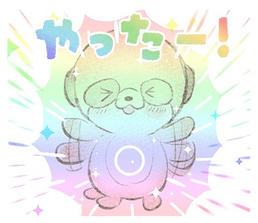 シャープ、AI対話キャラクター「ポケとも」のLINEスタンプを発売