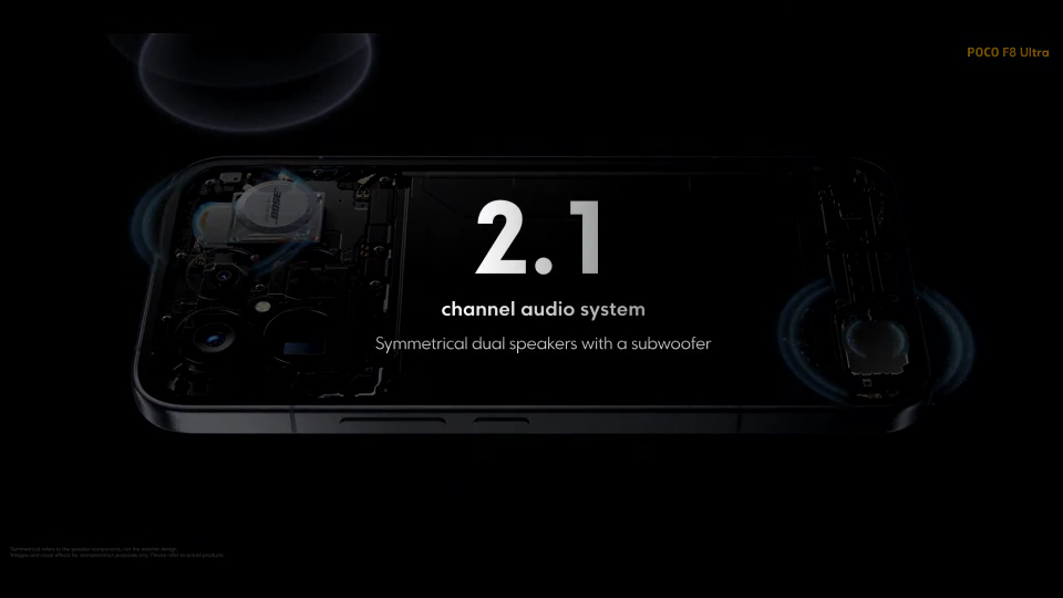 シャオミ、「POCO F8 Ultra/Pro」をグローバル発表 BOSE監修スピーカー