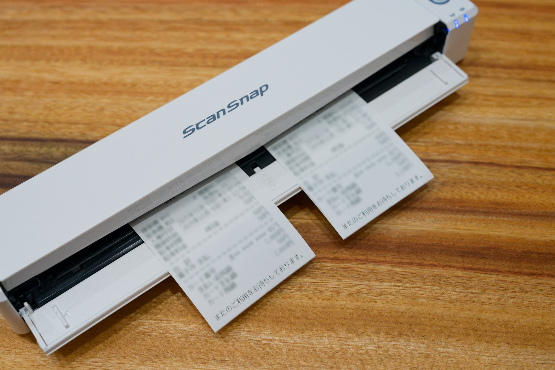 2枚同時スキャンもOK