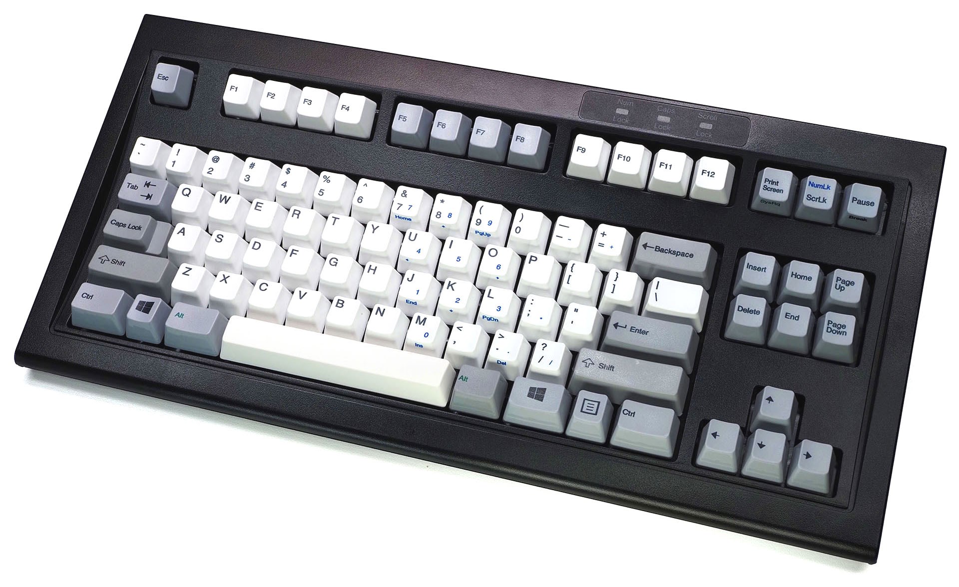 近年発売されたUnicomp「Mini M」。レビューはコチラ。クセが強いキーボードではあるが、好きな人は「こういうの大好き！」となる一種の逸品だ。