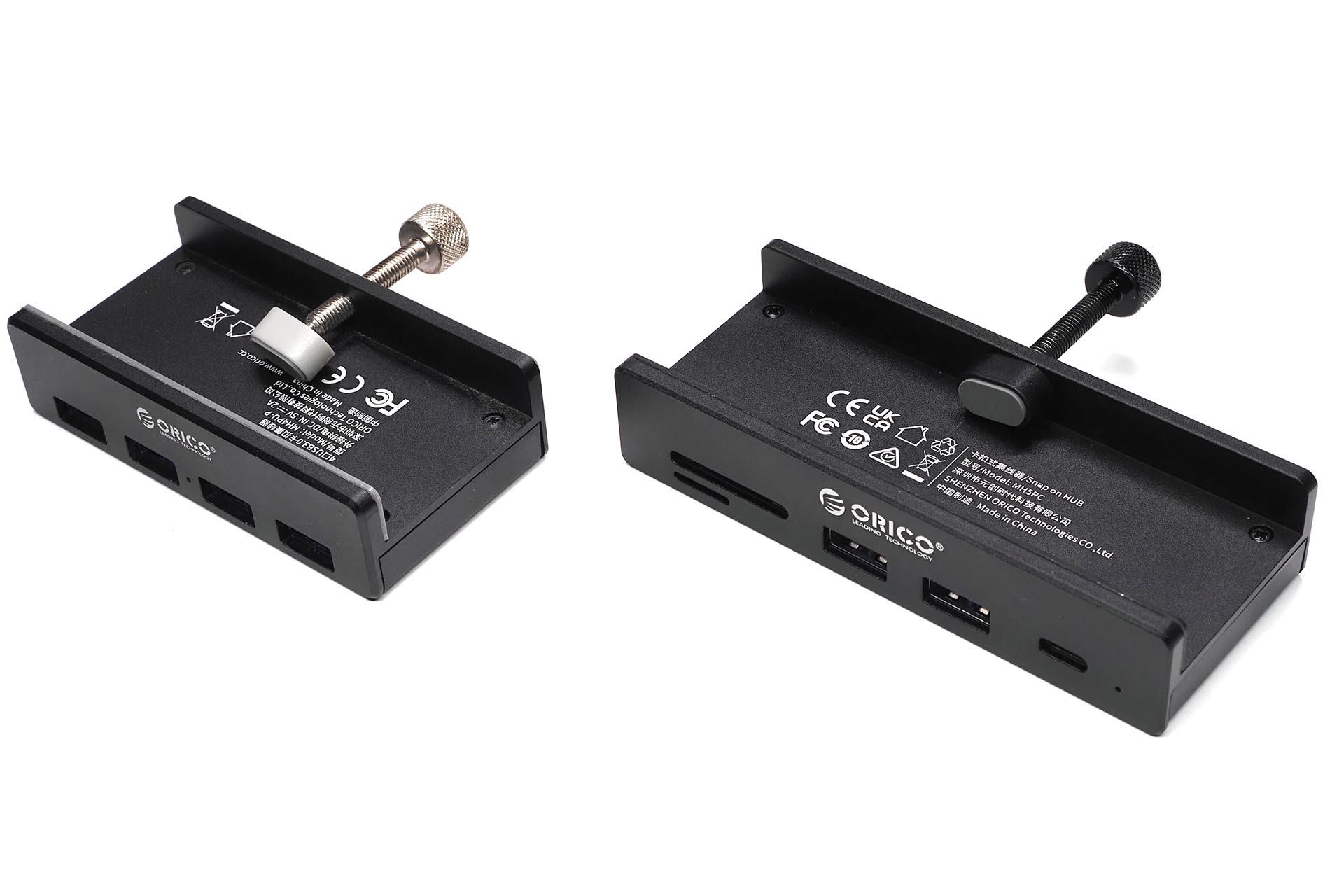 構造的には新たに買ったMH5PC（右）とだいたい同じ。