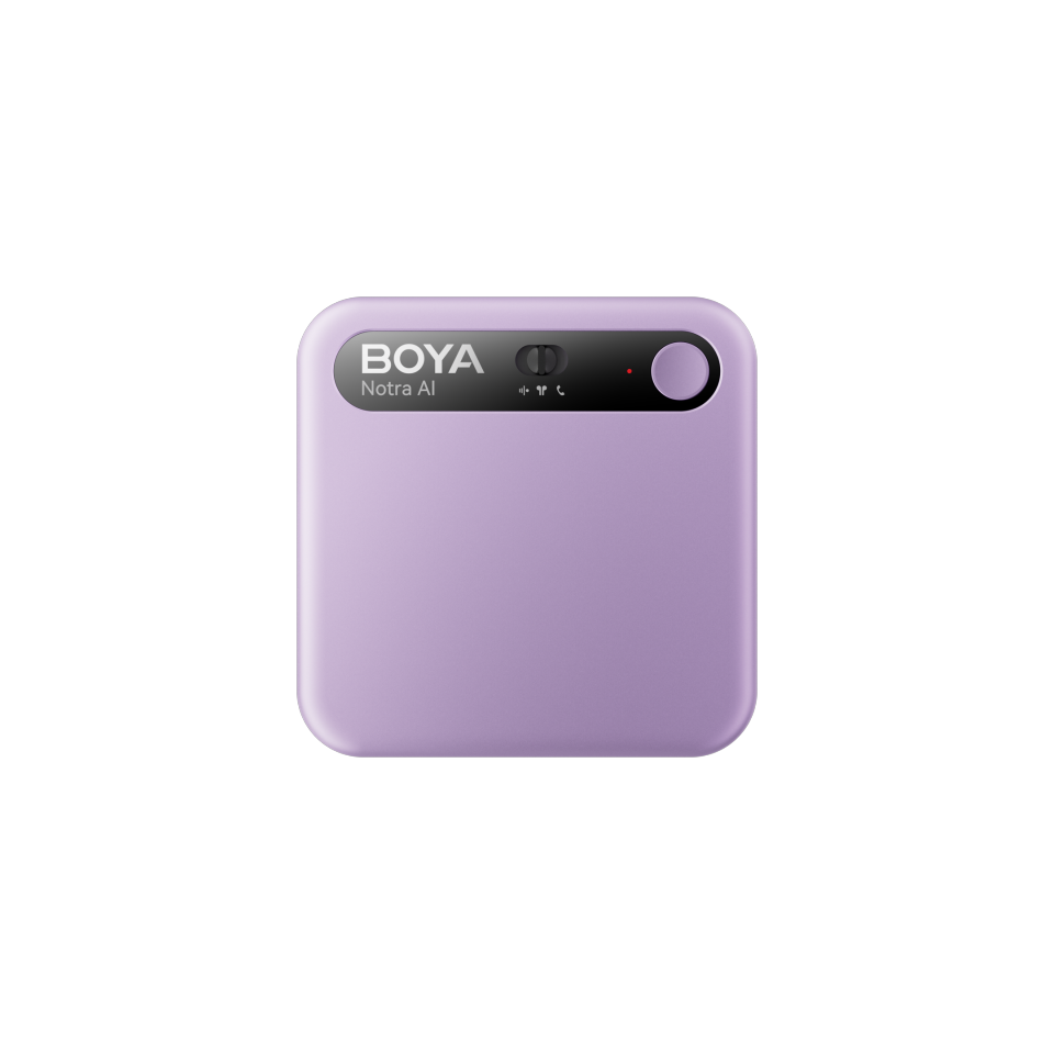 BOYA、AIボイスレコーダー「BOYA Notra」を発売 通話やイヤホンにも