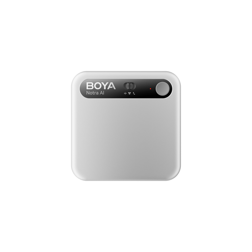 BOYA、AIボイスレコーダー「BOYA Notra」を発売 通話やイヤホンにも