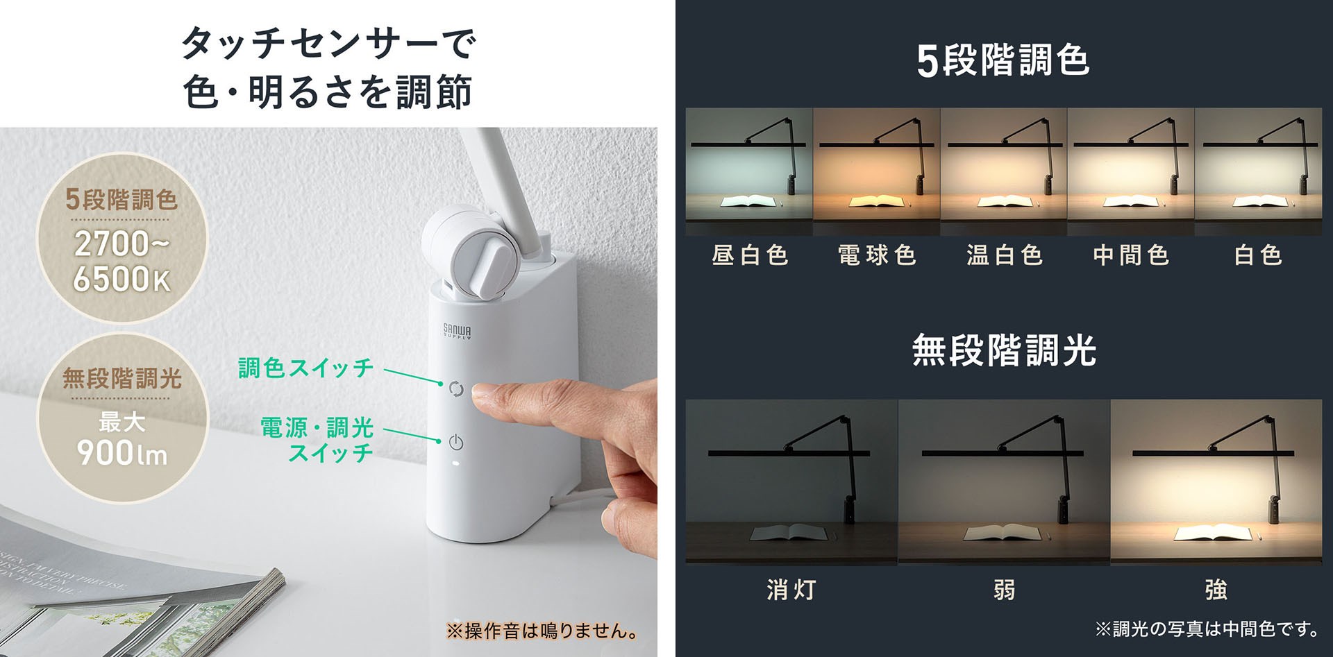 ※画像はサンワダイレクト商品ページから抜粋。