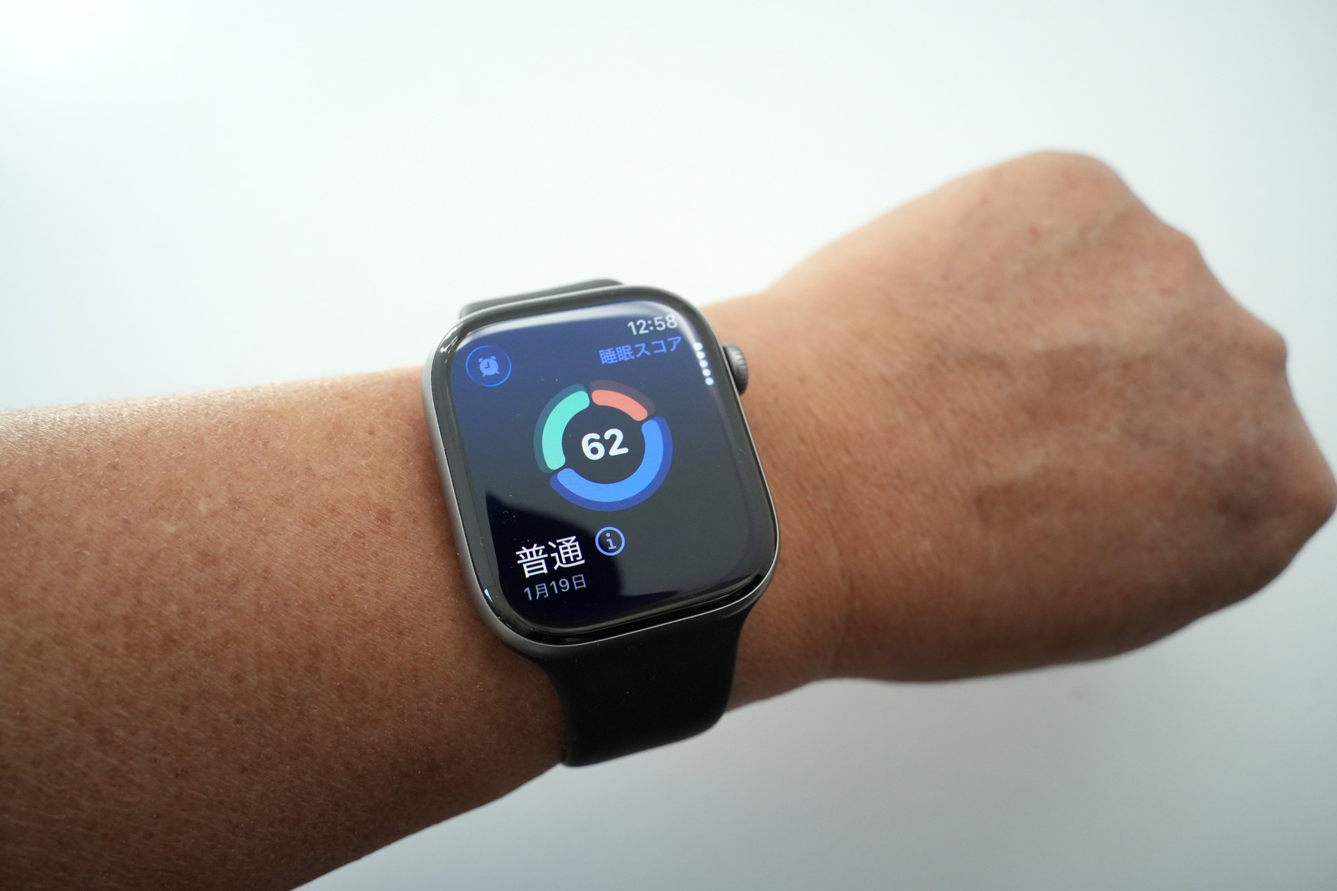 「睡眠スコア」はApple Watchの画面でもサクッと確認できる