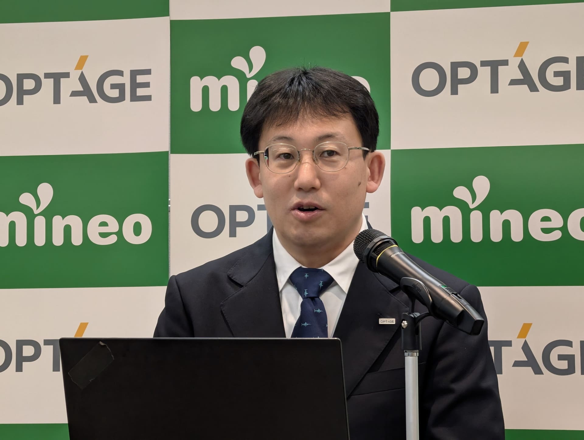 モバイル事業戦略部長の松田守弘氏