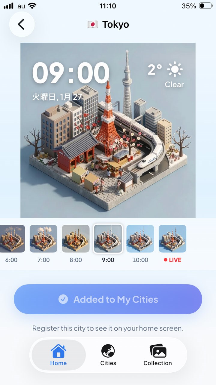 世界の都市がミニチュアグラフィックで表現される「DayCity」