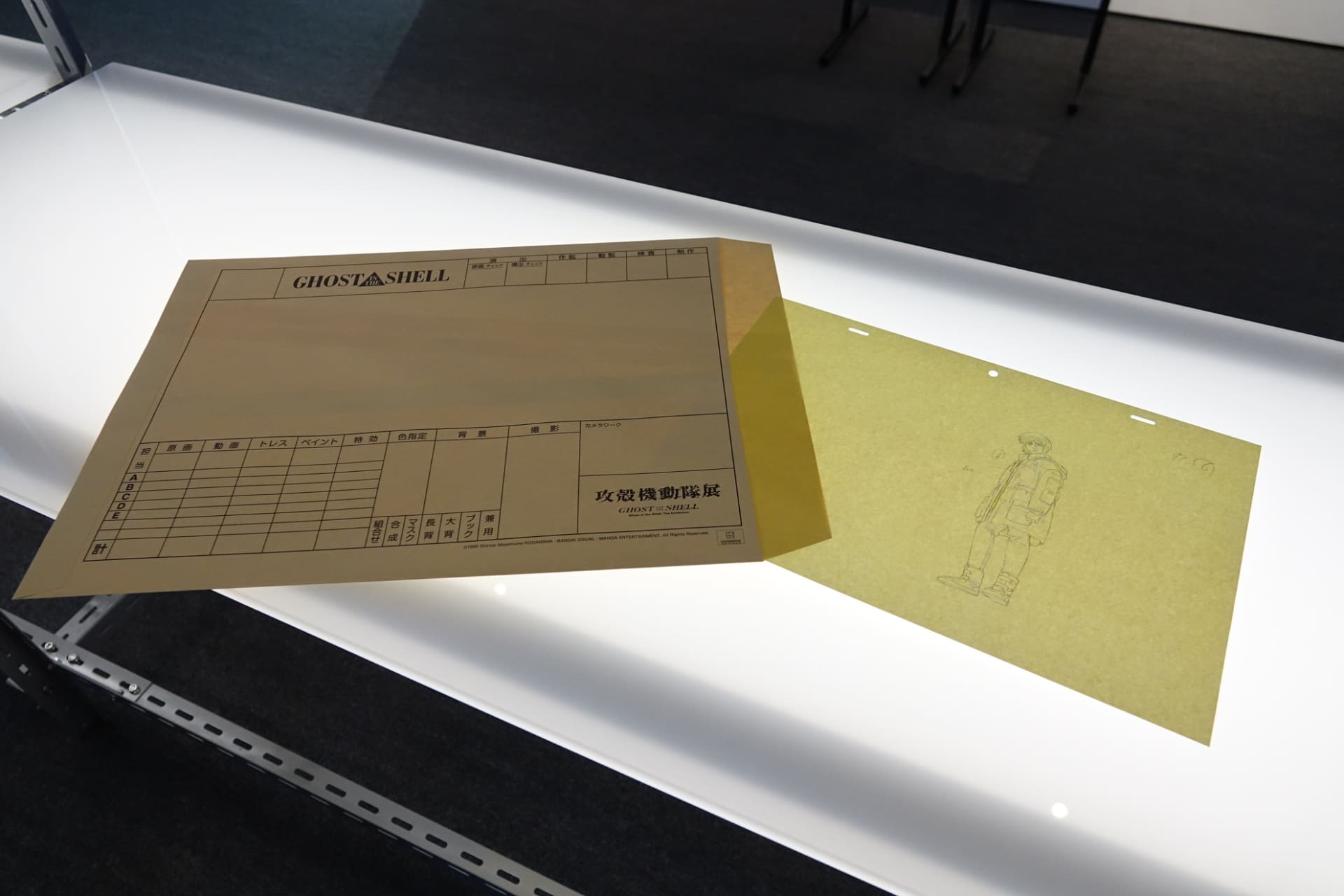 カット袋から複製原画を探す体験