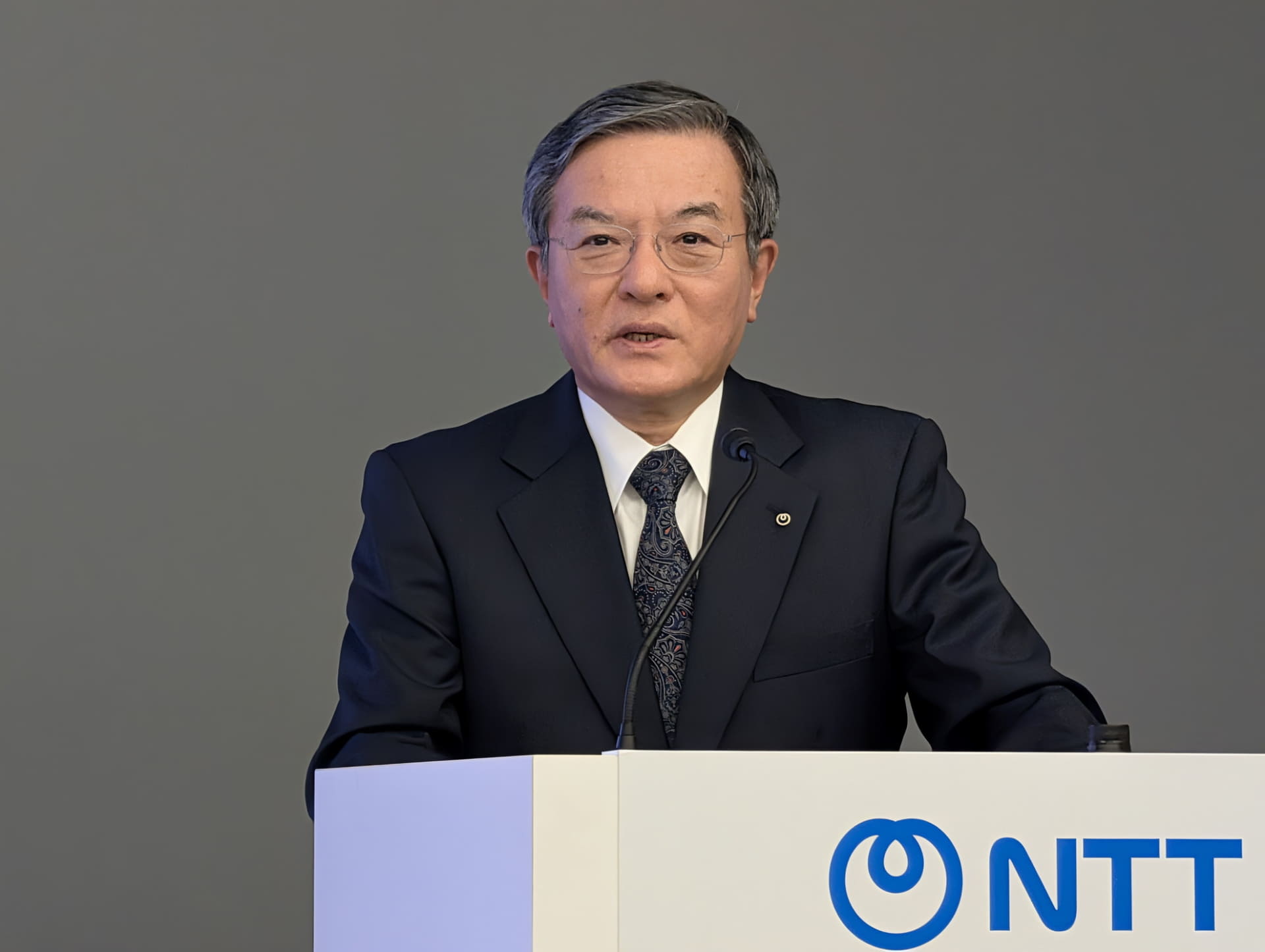 NTT代表取締役社長執行役員CEOの島田明氏
