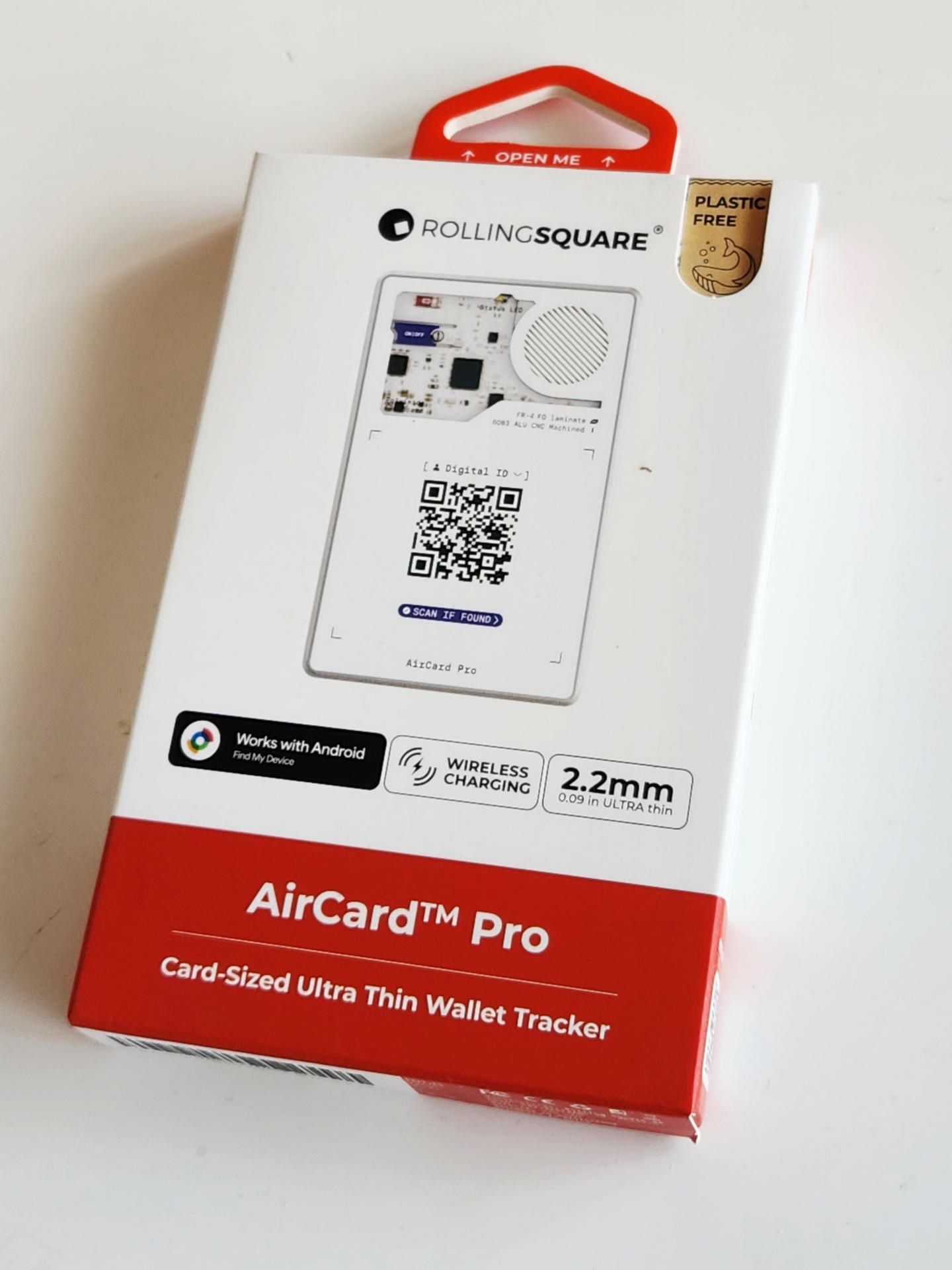 Rolling Squareらしい、センスの良さを感じさせるパッケージ。