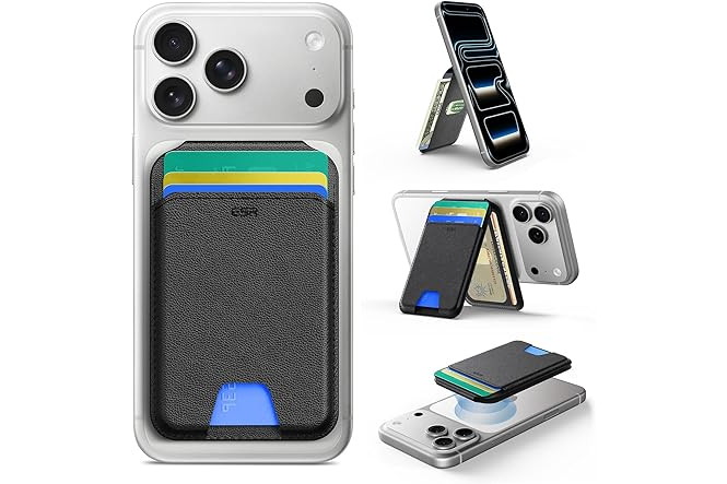 MagSafe対応角度調節可能スタンド付きカードケース