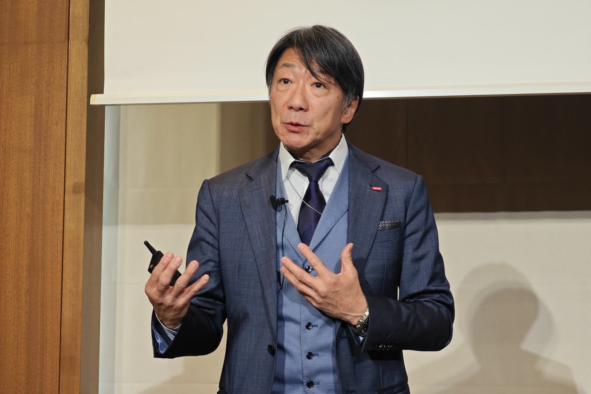 レノボ・ジャパン 代表取締役社長 檜山太郎氏