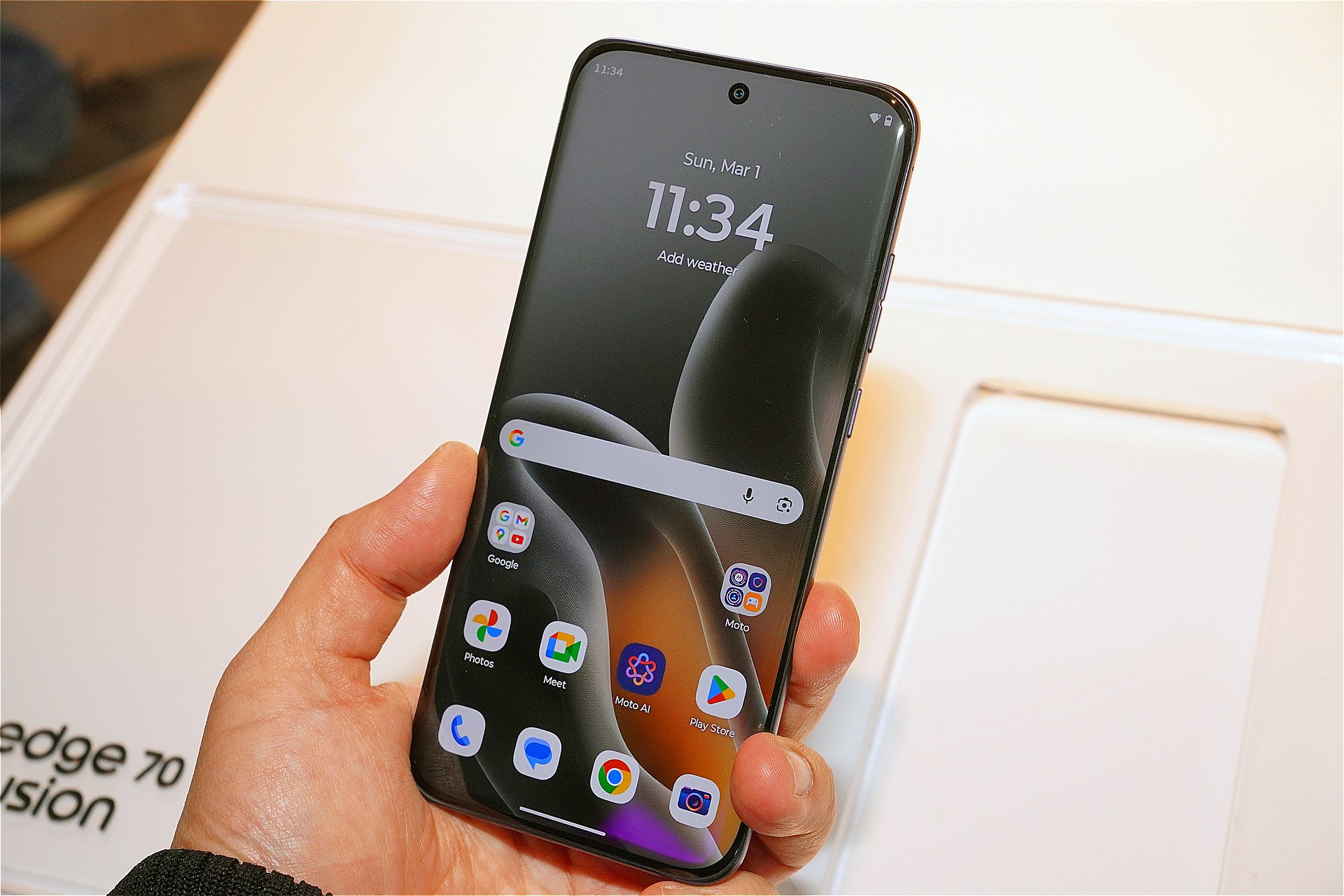 ミッドハイの新モデルとなるedge 70 fusion