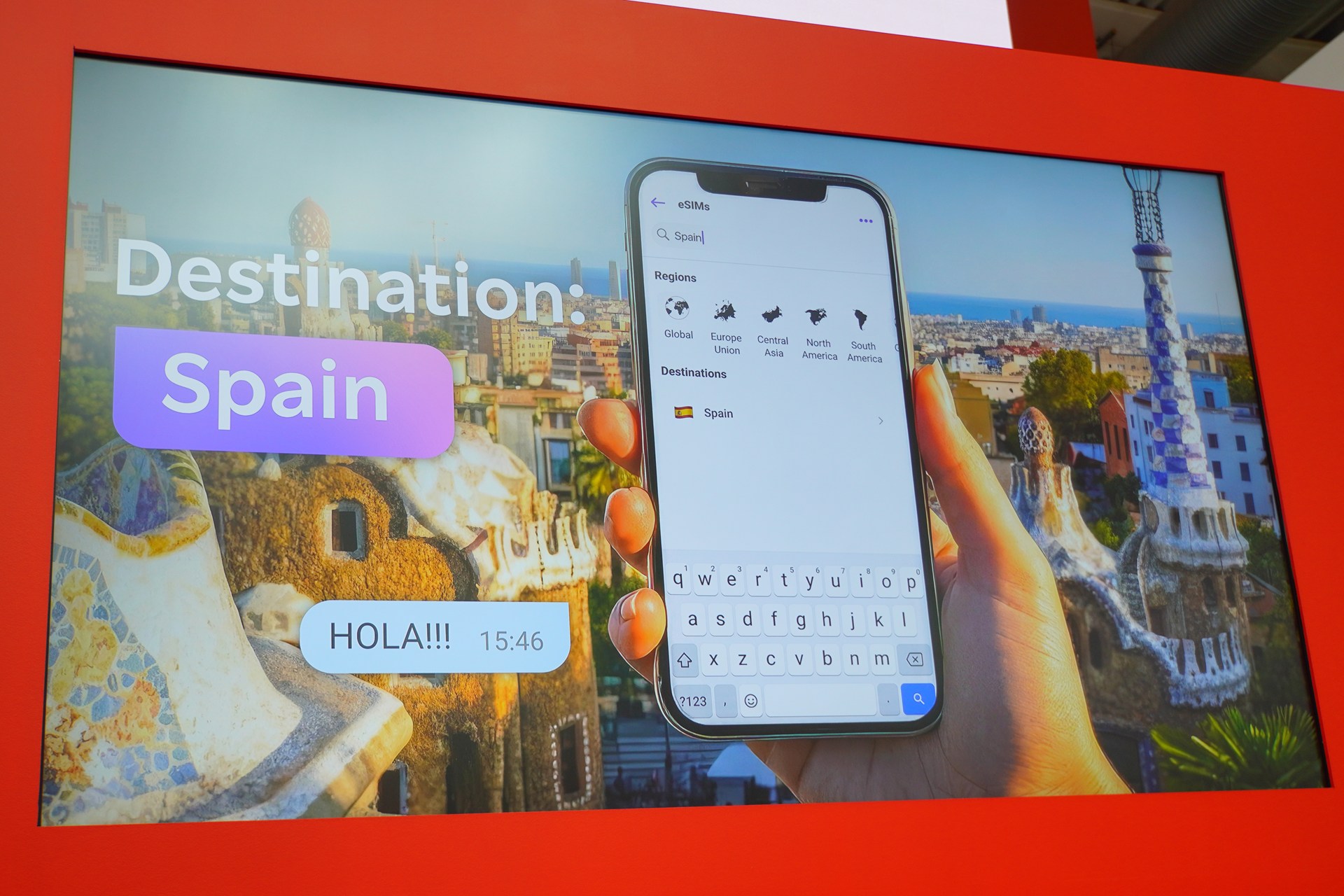 アプリ内で国ごとのeSIMを購入できるようになる