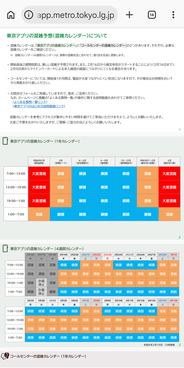 深夜から午前にかけては比較的アクセスしやすいようだ