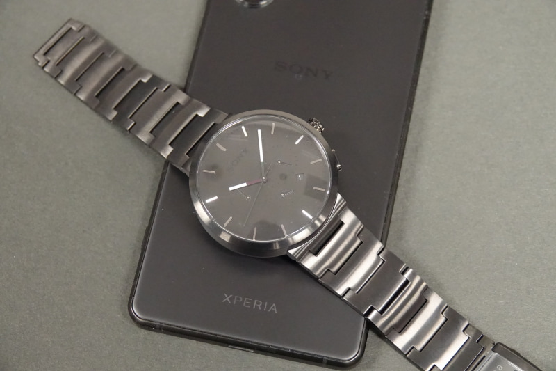 ソニーの「wena 3 Frosted Black Edition」