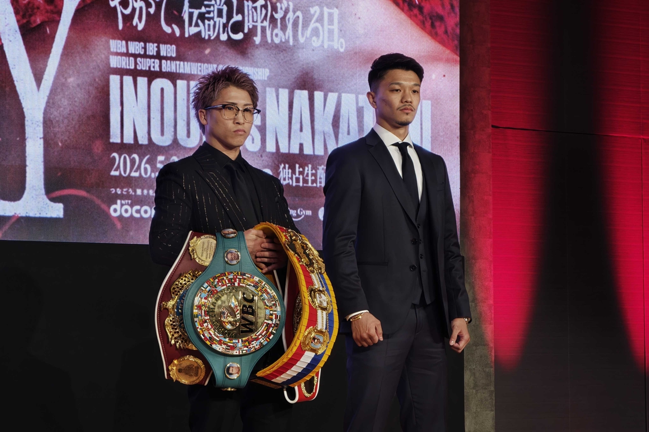 井上尚弥選手と中谷潤人選手