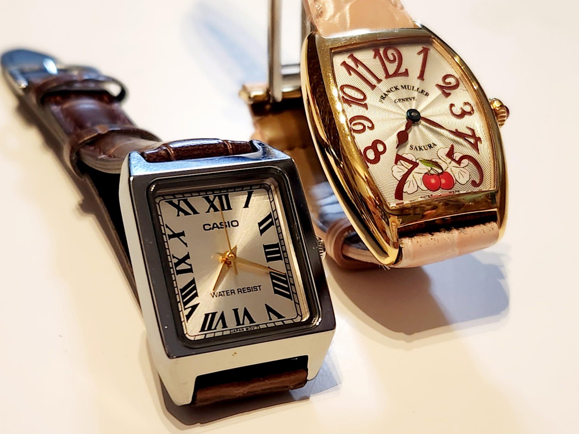 フランク ミュラーとの比較