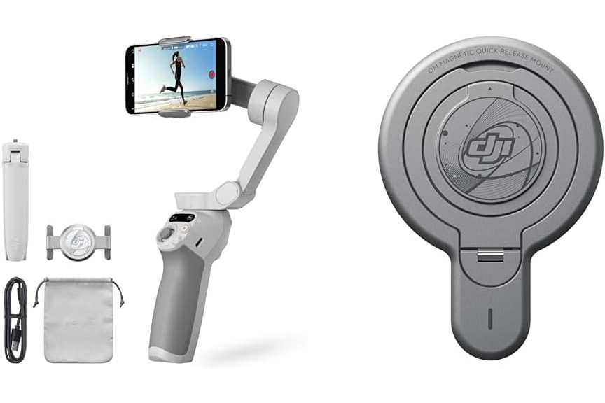 Osmo Mobile SE＋OM磁気クイックリリースマウント