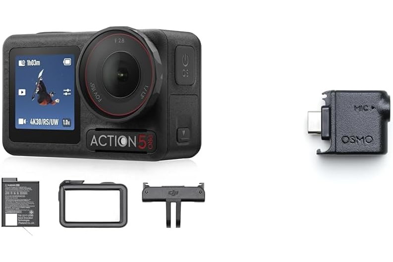 Osmo Action 5 Pro＋Osmo Action 3.5mm オーディオアダプター